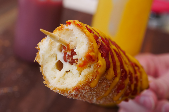 MILD CHEESE CORN DOG MILD CHEESE CORN DOG